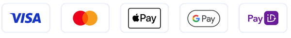 Visa and Mastercard debit cards accepted